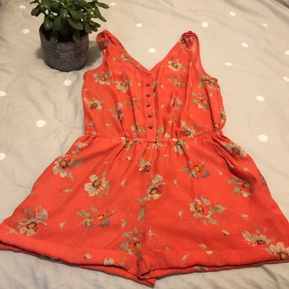 Kimchi Blue Pink Romper